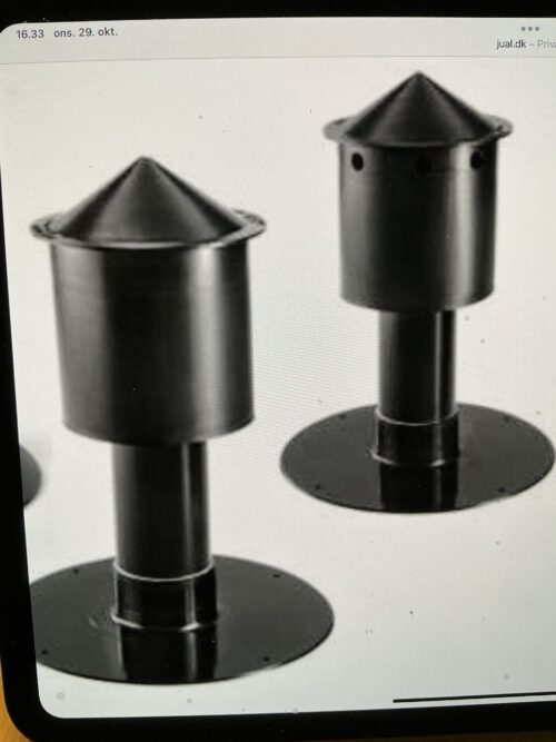 Airlift / trykudluftning til paptag                           Ø75 mm pr. Stk